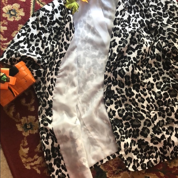 Pretty leopard print pattern - retro jacket - Picture 3 of 4